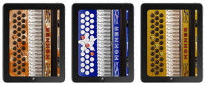 Tablet accordion app